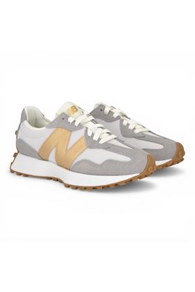 Sneaker donna New Balance 327 colore grigio. NEW BALANCE | W327-9NT